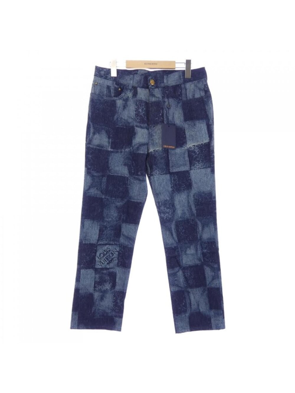 Louis Vuitton Salt Print Denim Pants Jeans
